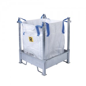 Contenitore porta Big Bag da 1060x1060xh.1380 - port.Kg.1000 - litri 1000