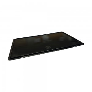 Coperchio in appoggio per cassa Delta Mec 300x400 colore Nero