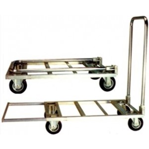 Carrello a pianetta da 755x510xh.180/1000 - Zincato