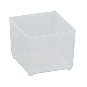 Vaschetta in plastica semitrasparente Class 5