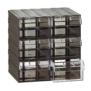 Cassettiera a 6 cassetti plastica TRASPARENTE
