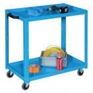 Carrello componibile a 2 piani - da 850x450xh.800 - Blu