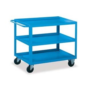 Carrello saldato a 3 piani - da 1040x600xh.844 - Blu