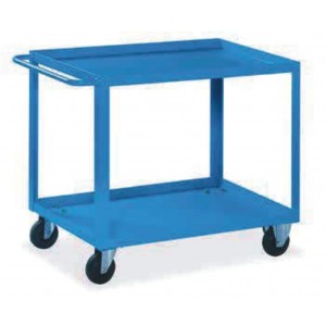 Carrello saldato a 2 piani - da 1040x600xh.844 - Blu