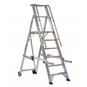 Scala a castello a 4 gradini h.1000
